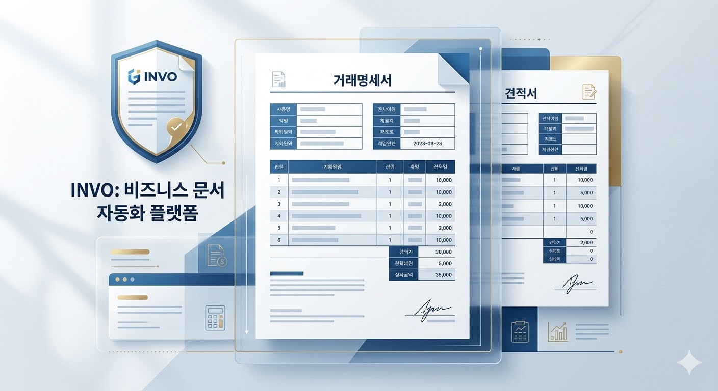 무료 거래명세서 견적서