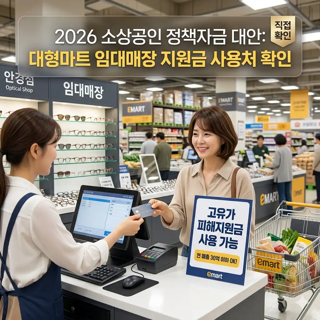대형마트 임대매장 고유가 피해지원금 사용처 직접 확인해 보고 쓴 글